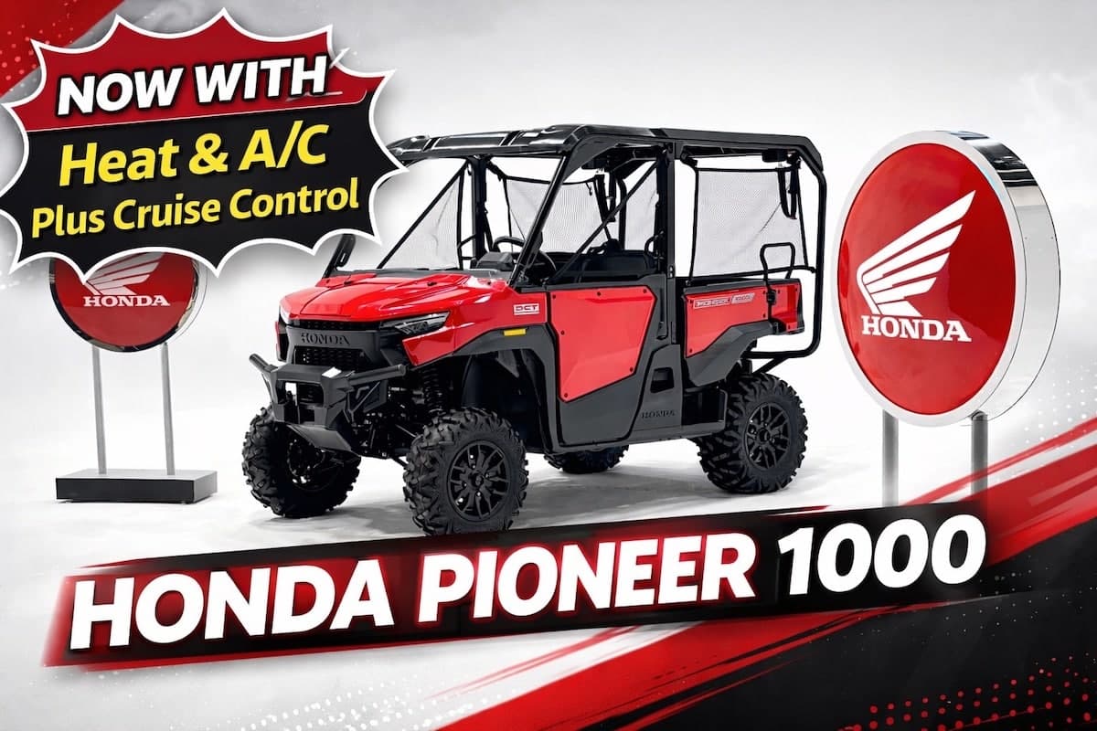 2026 Honda Pioneer 1000 Redesign: A Decade of Evolution